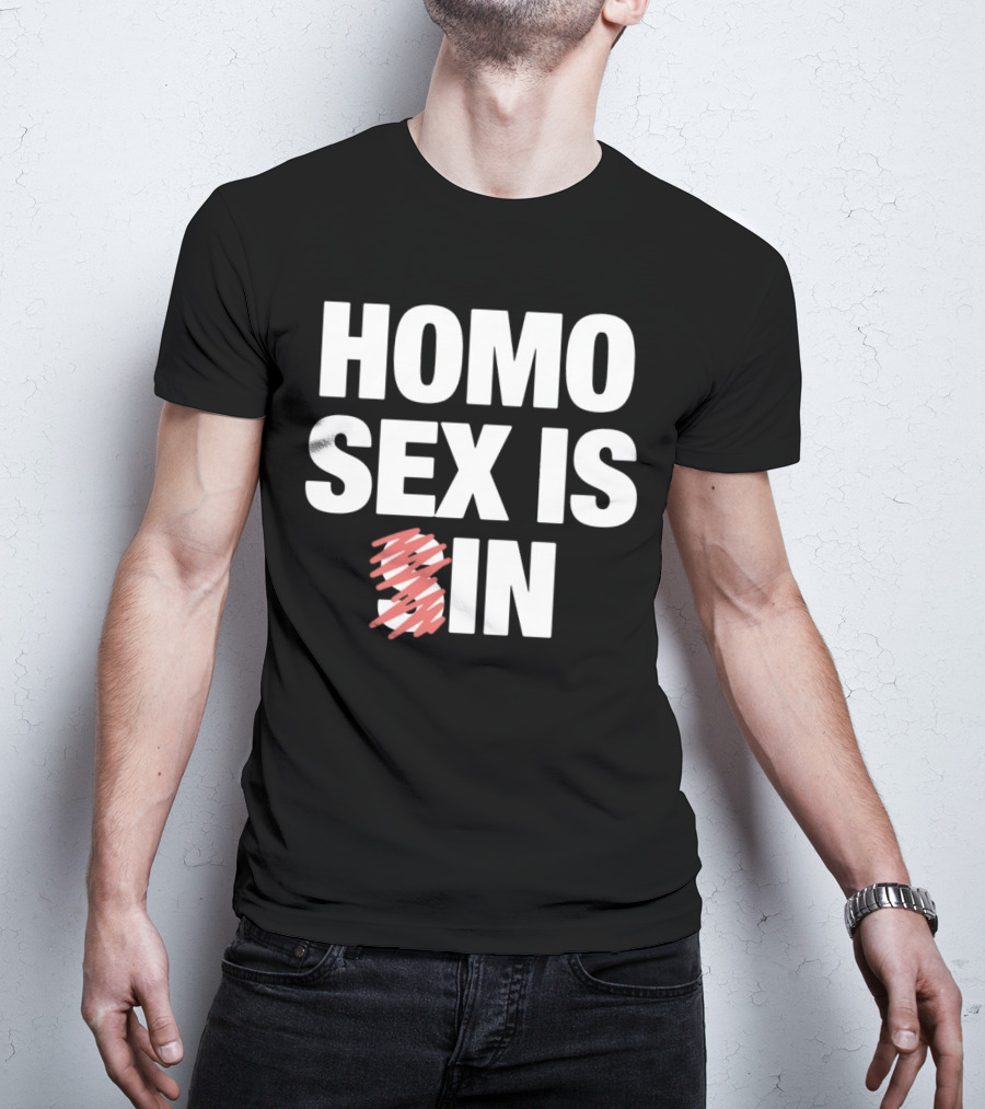 Homo Sex Is In T-Shirt