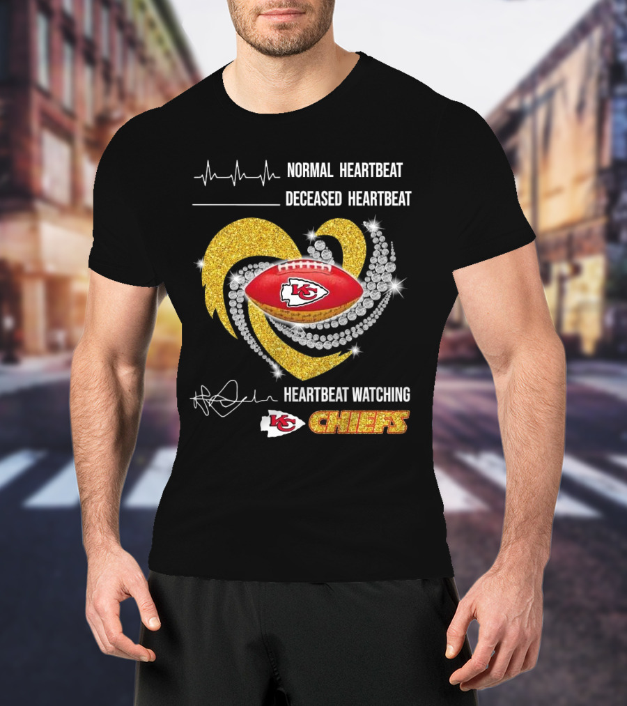 Heartbeat Ing Kansas City Chiefs 2025 T-Shirt