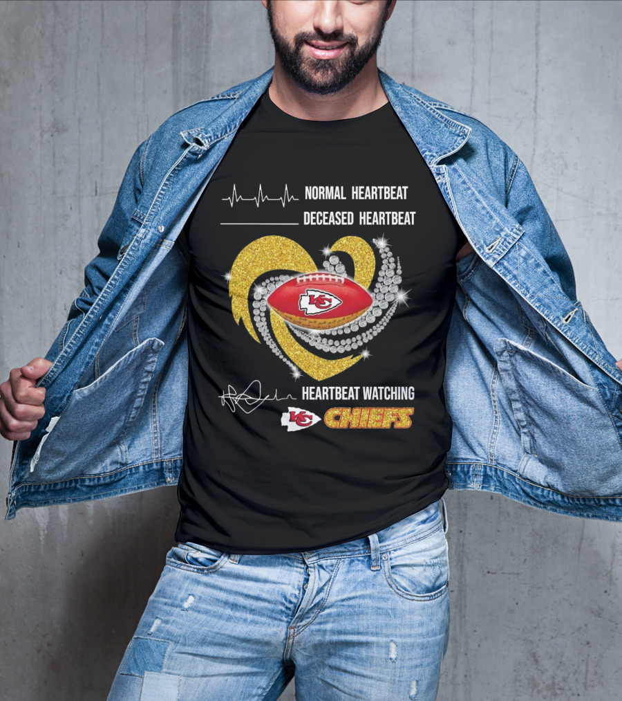 Heartbeat Ing Kansas City Chiefs 2025 T-Shirt