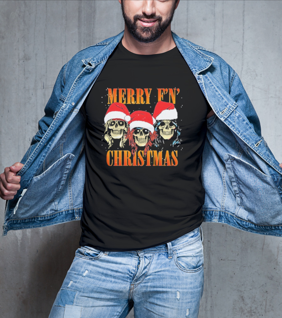 Guns N’ Roses Merry F’N’ Christmas T-Shirt