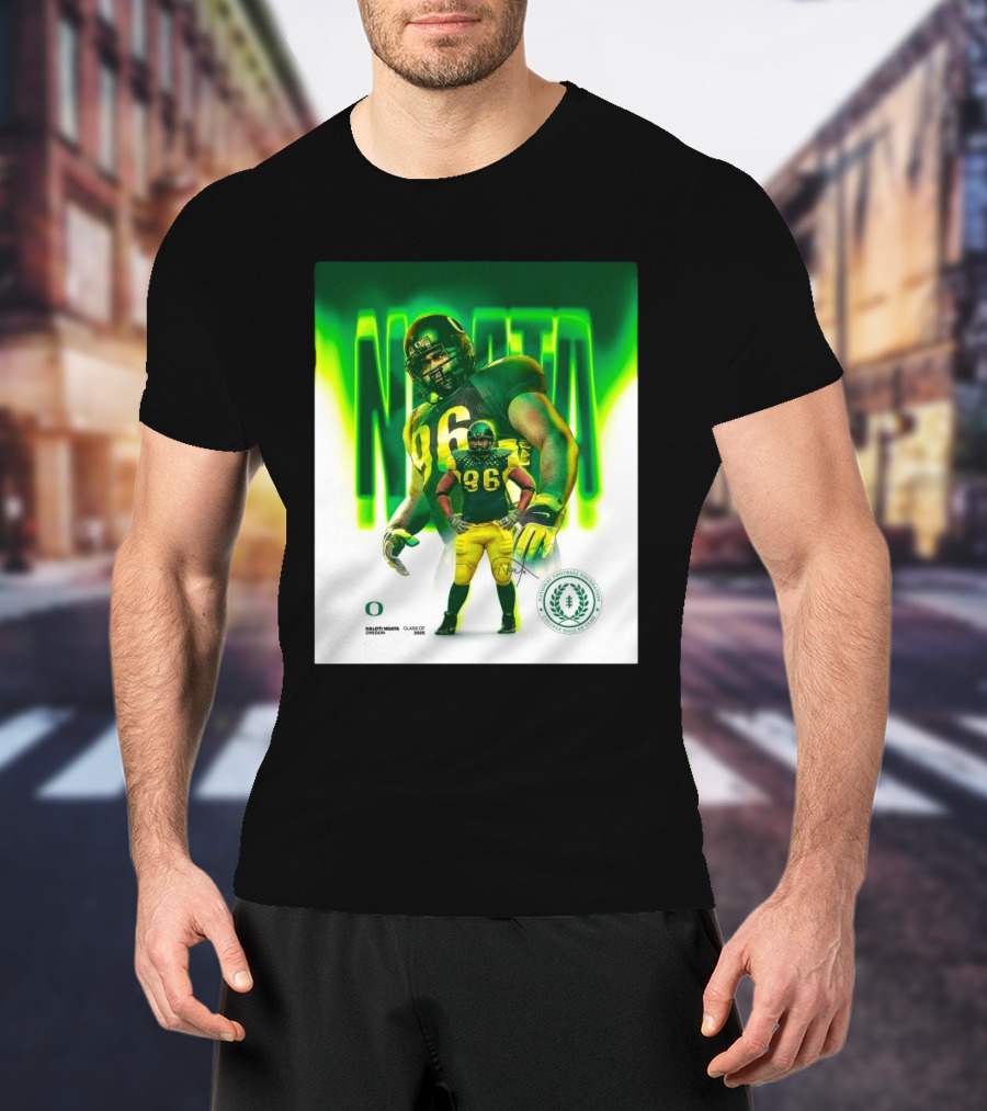 Haloti Ngata Oregon Ducks Football Inducted Into The College Football Hall Of Fame Of The Class Of 2025 T-Shirt