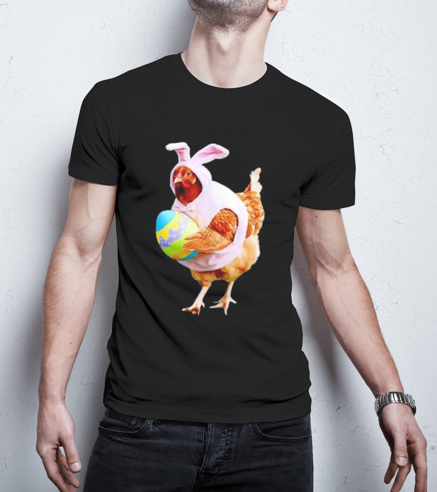 Happy Easter Chicken Bunnies T-Shirt