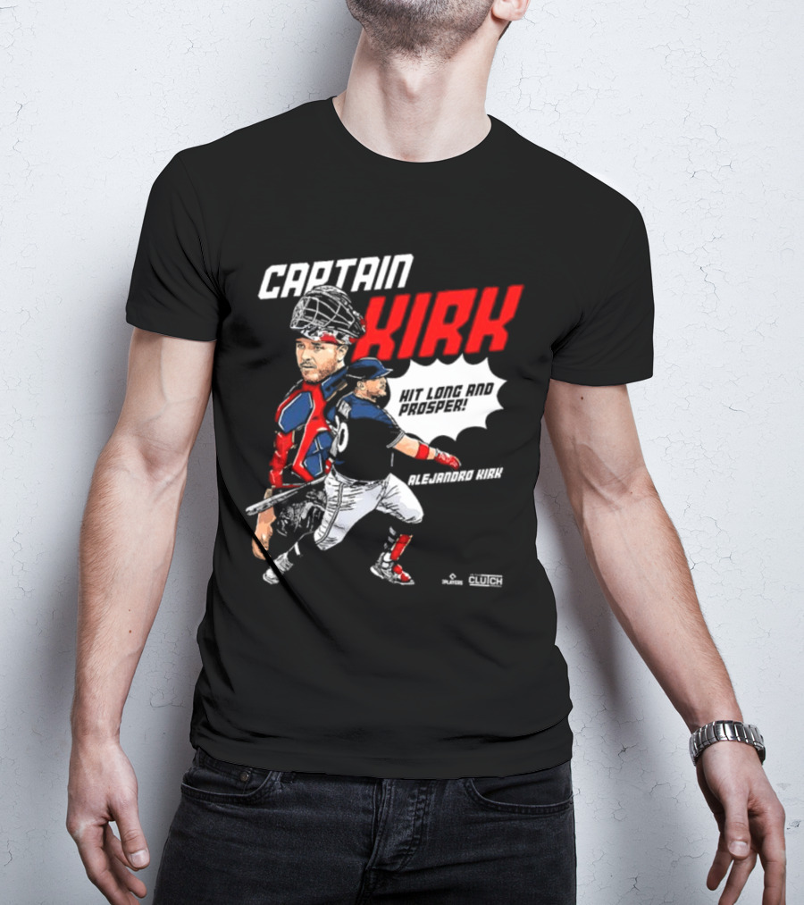 Alejandro Kirk Captain Kirk Hit Long And Prosper T-Shirt