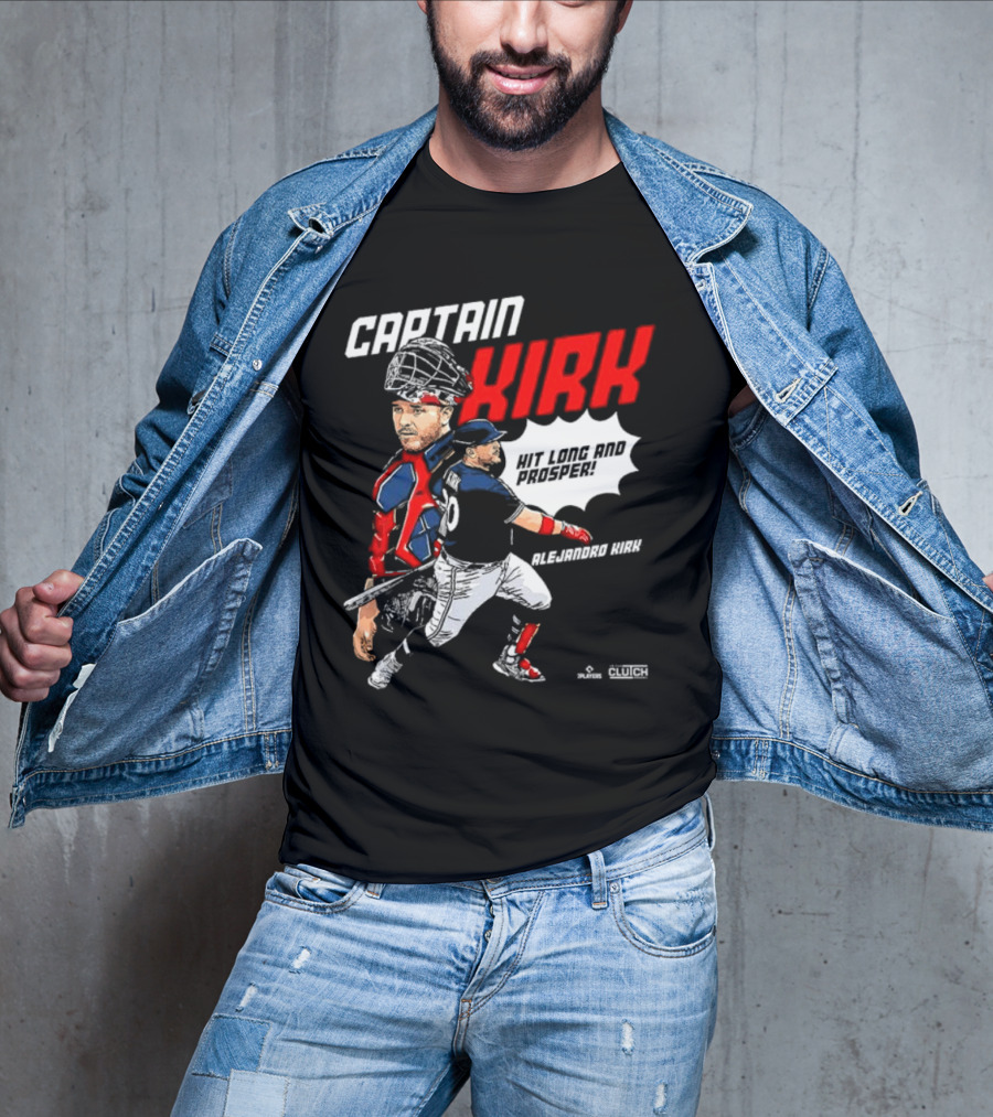 Alejandro Kirk Captain Kirk Hit Long And Prosper T-Shirt