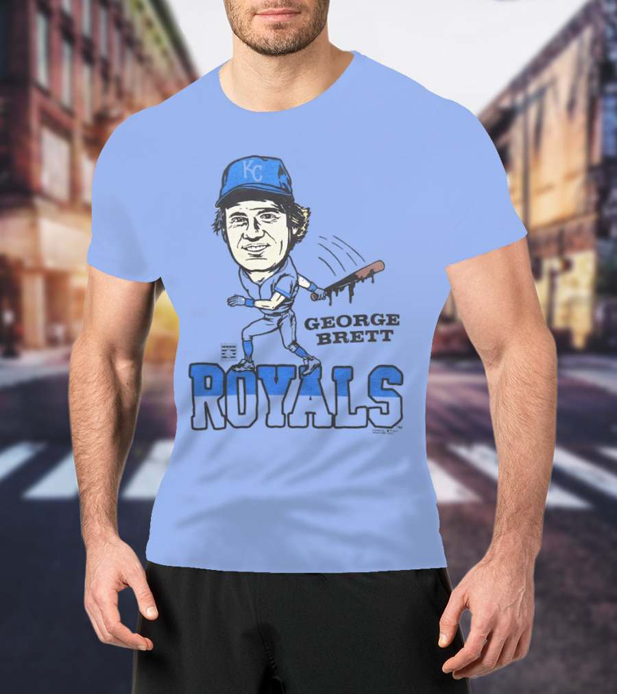 George Brett KC Royals Baseball T-Shirt