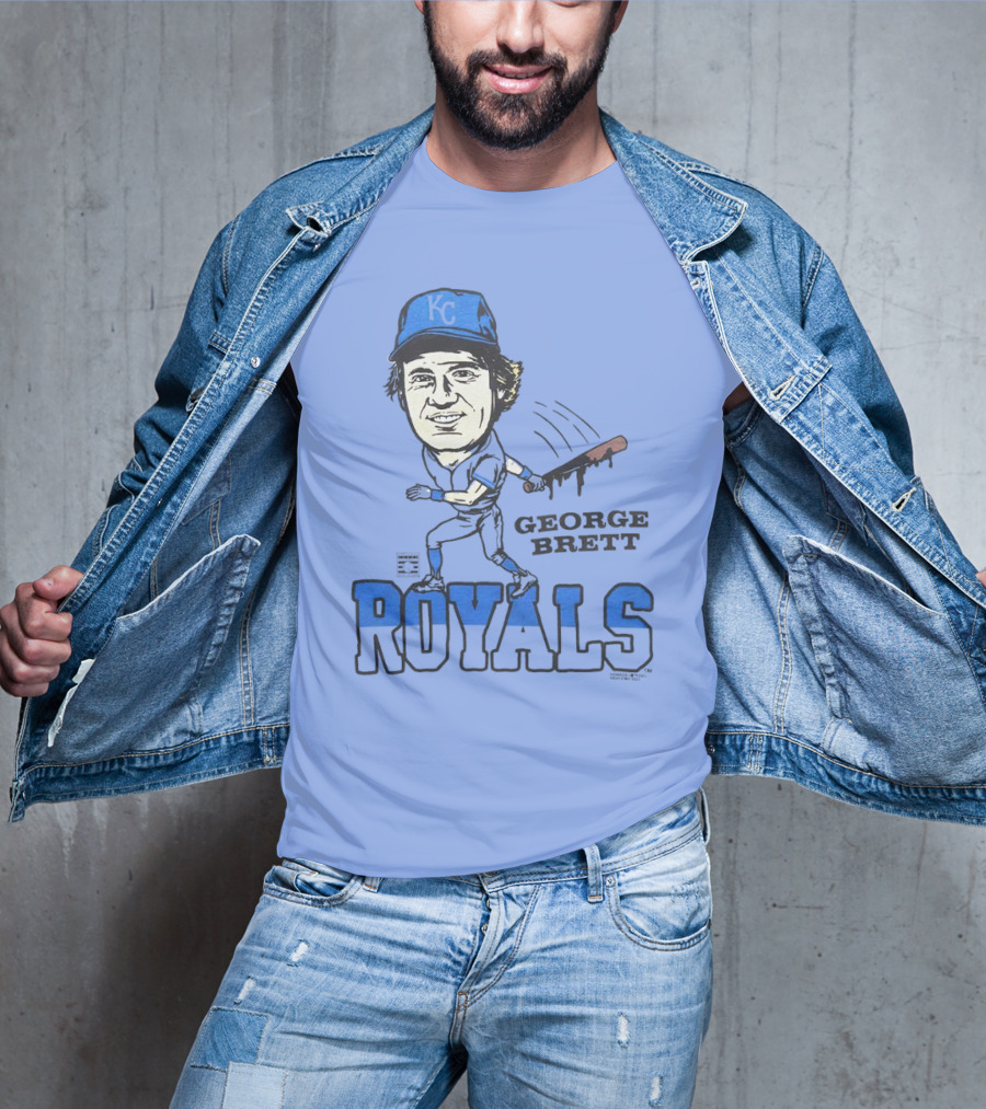 George Brett KC Royals Baseball T-Shirt