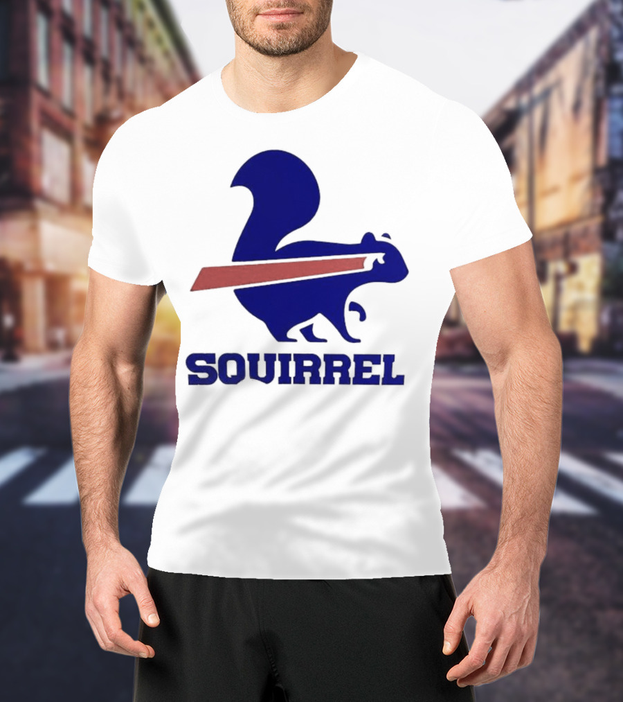 Buffalo Bills Squirrel Winters Squirrel T-Shirt