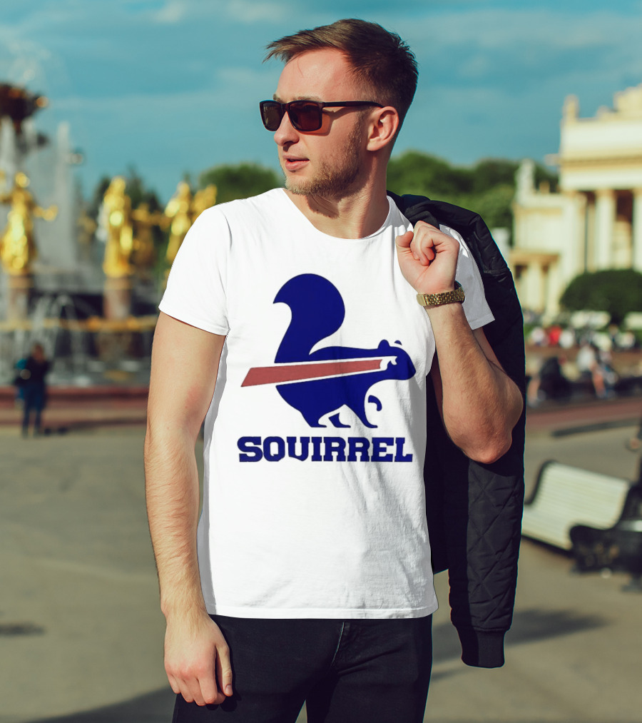 Buffalo Bills Squirrel Winters Squirrel T-Shirt