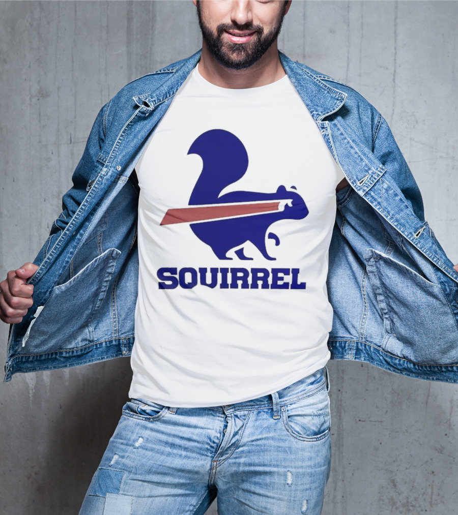 Buffalo Bills Squirrel Winters Squirrel T-Shirt