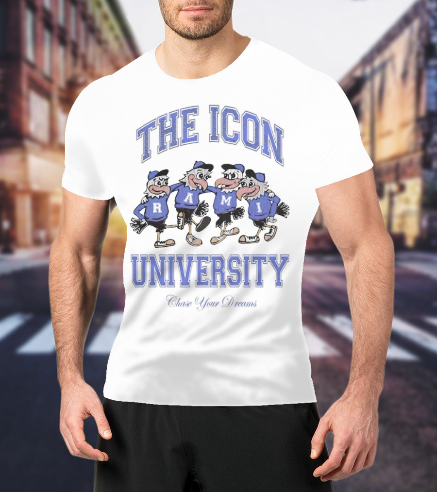 THE ICON UNIVERSITY RAMI Chase Your Dreams T-Shirt