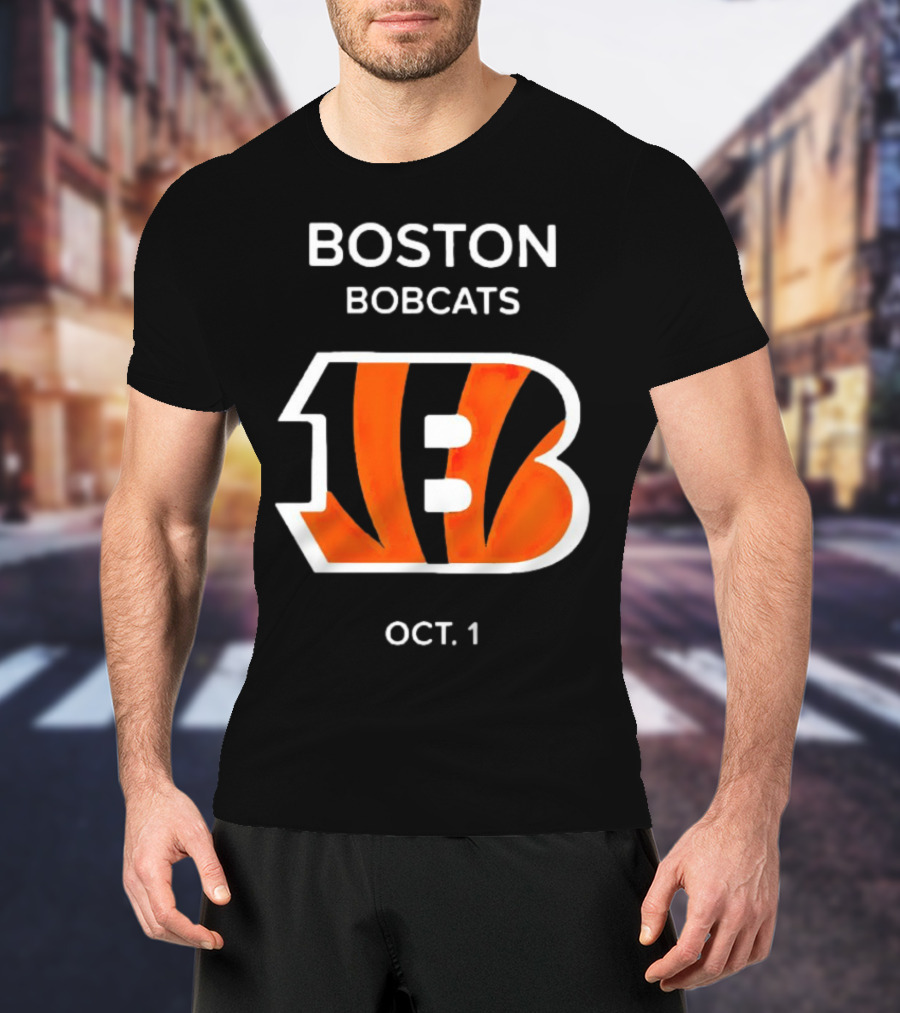 Boston Bobcats Oct. 1 Bengals T-Shirt