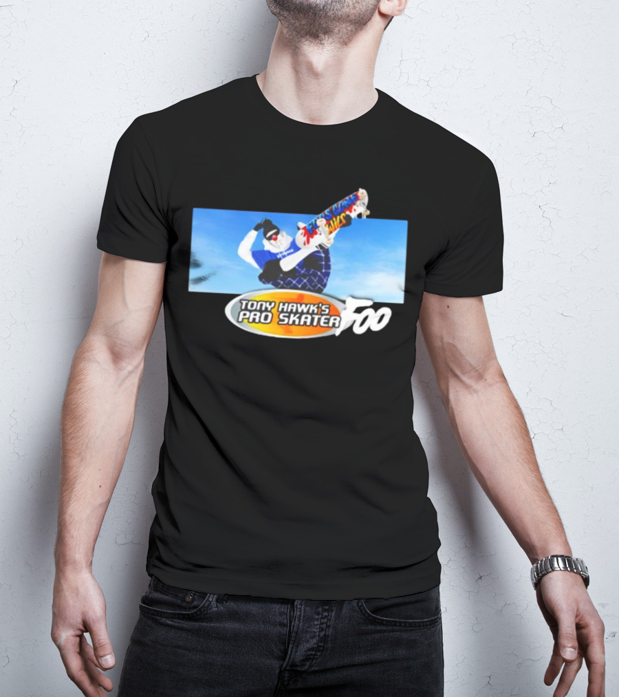 Tony Hawk's Pro Skater Foo Skateboard Tricks T-Shirt