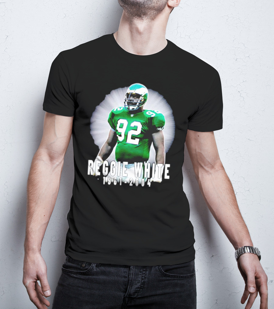 Reggie White 1961-2004 Legacy Series 92 Football Legend T-Shirt