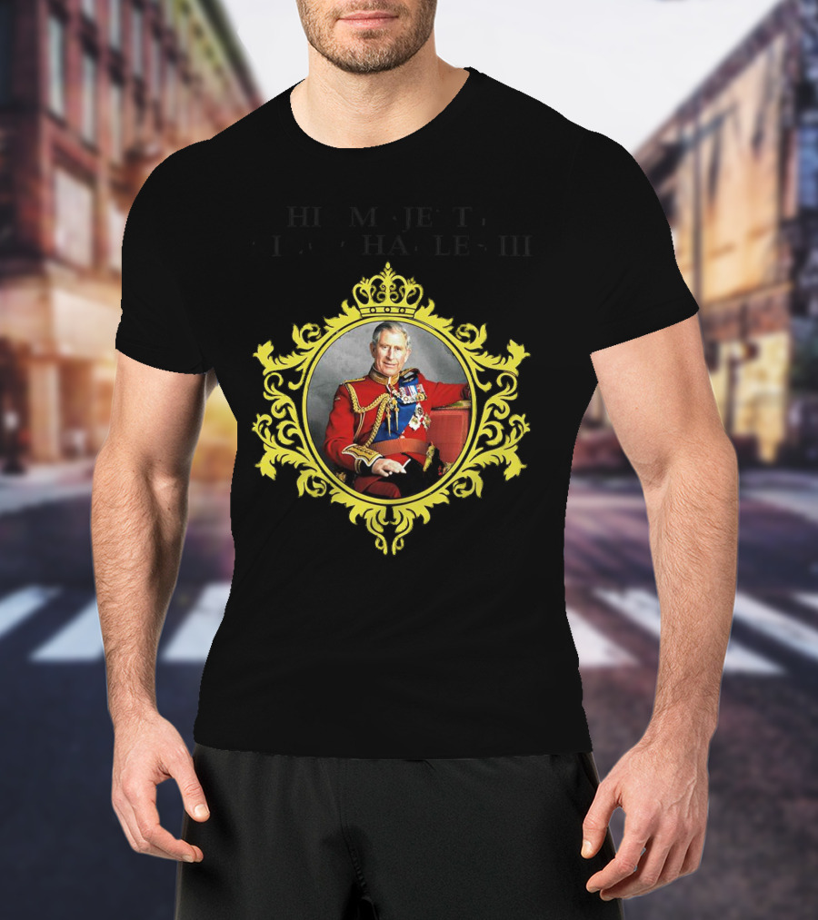 His Majesty King Charles III Long Live The King Royal T-Shirt
