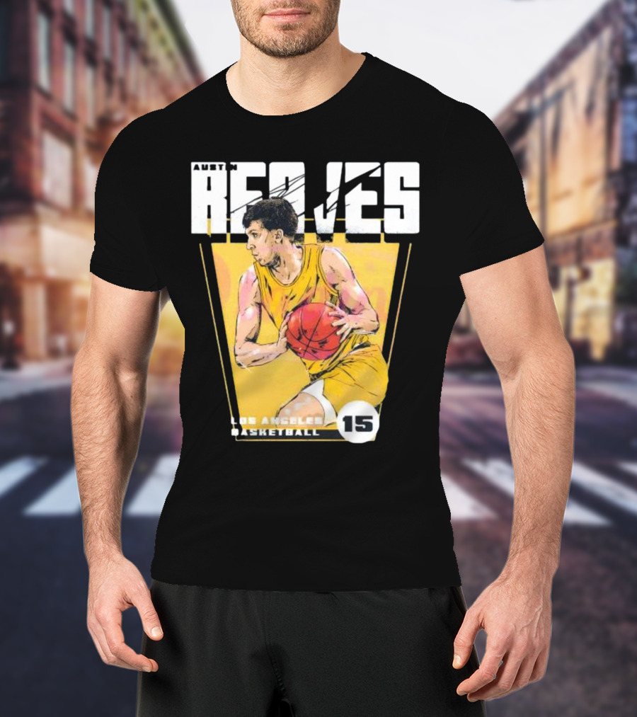 Austin Reaves Los Angeles Basketball 15 T-Shirt