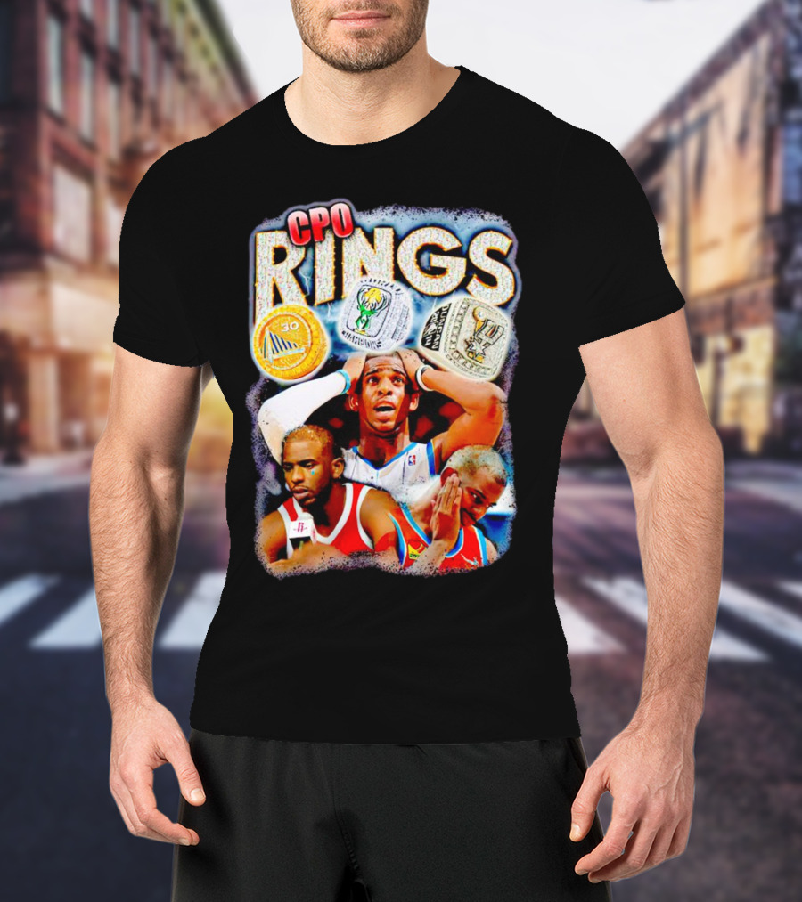 CPO Rings NBA Basketball Champion Dreams And Legacy T-Shirt