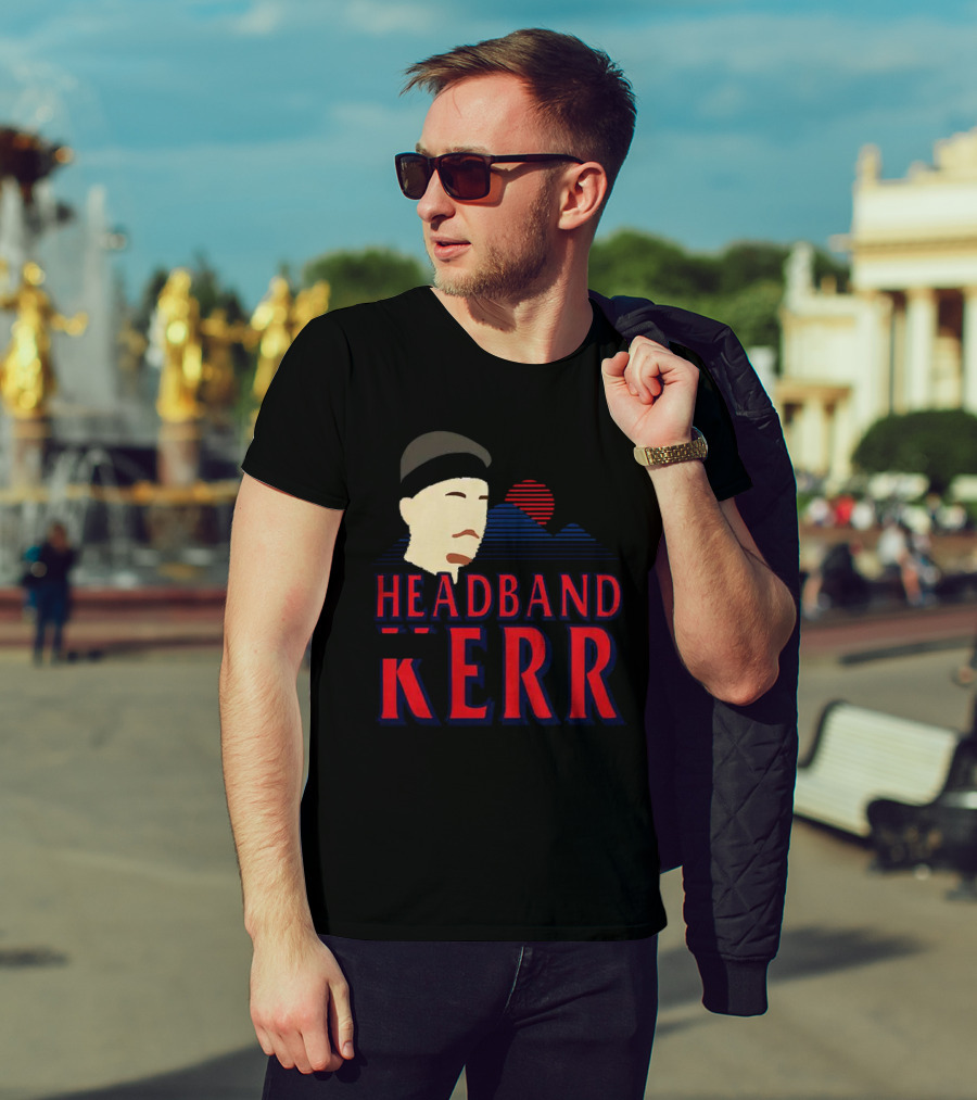 Headband Kerr Mountain Sunset T-Shirt
