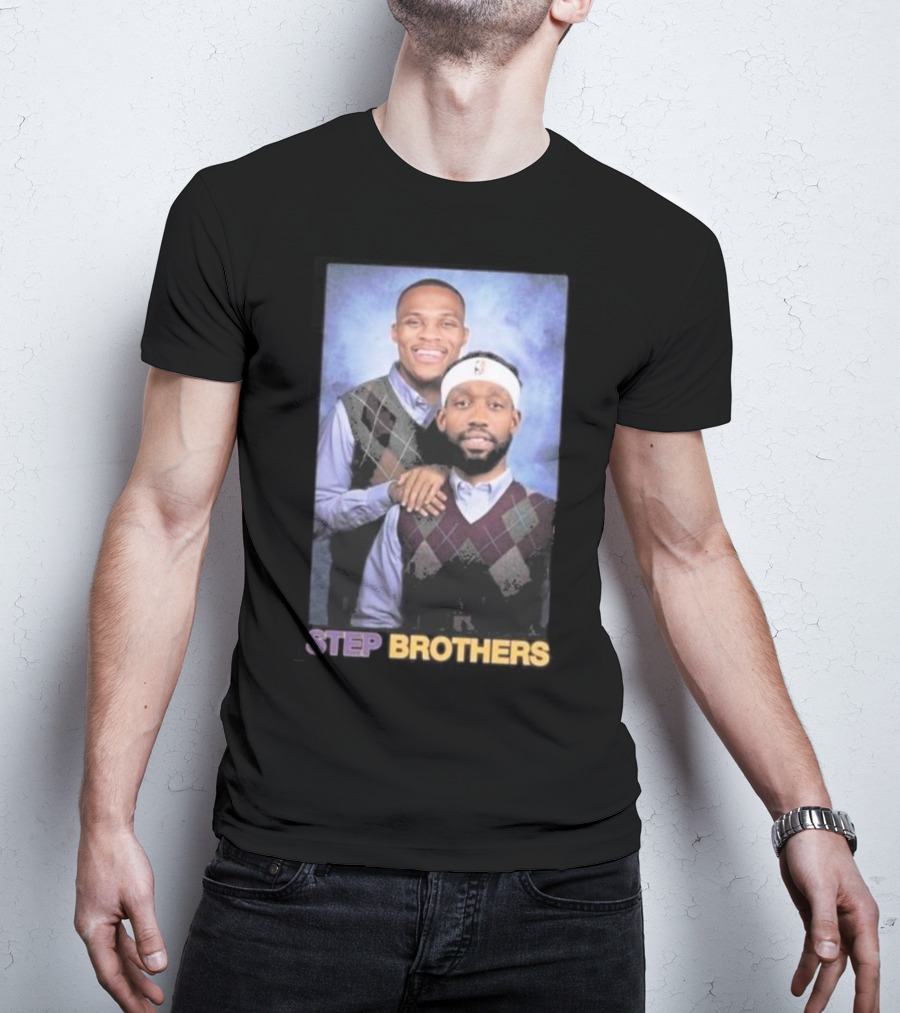Lakers Westbrook Beverly Step Brothers T-Shirt