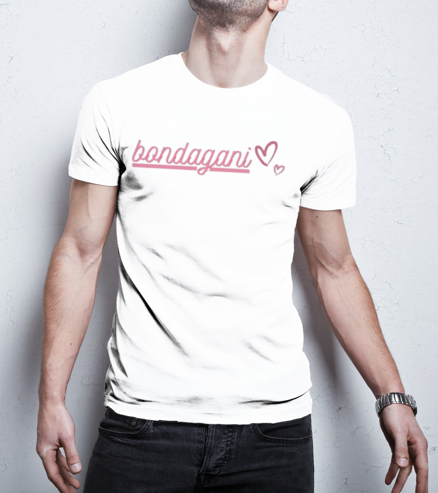Bondagani Heart Script T-Shirt