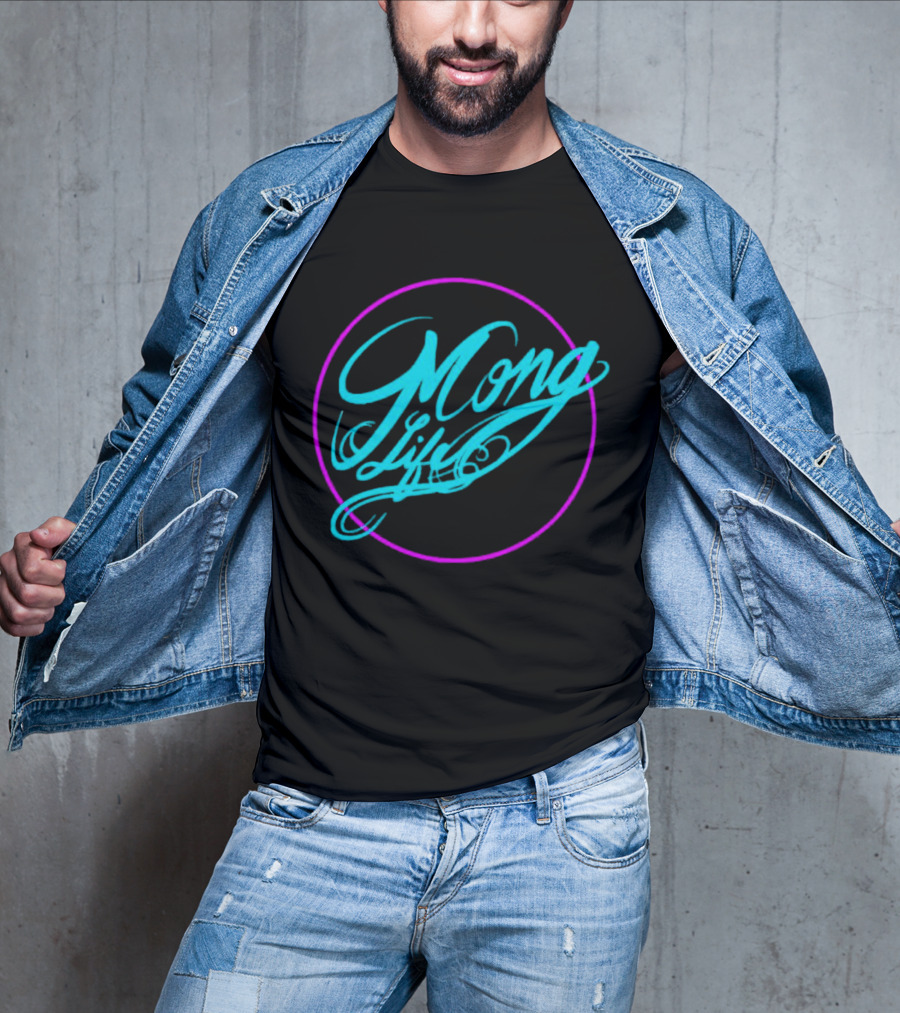 Mong Life Raff Grlllz Circle T-Shirt