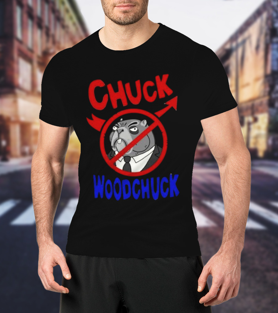 Chuck Woodchuck Bojack Horseman Stop Sign Iconic Fan Reference T-Shirt