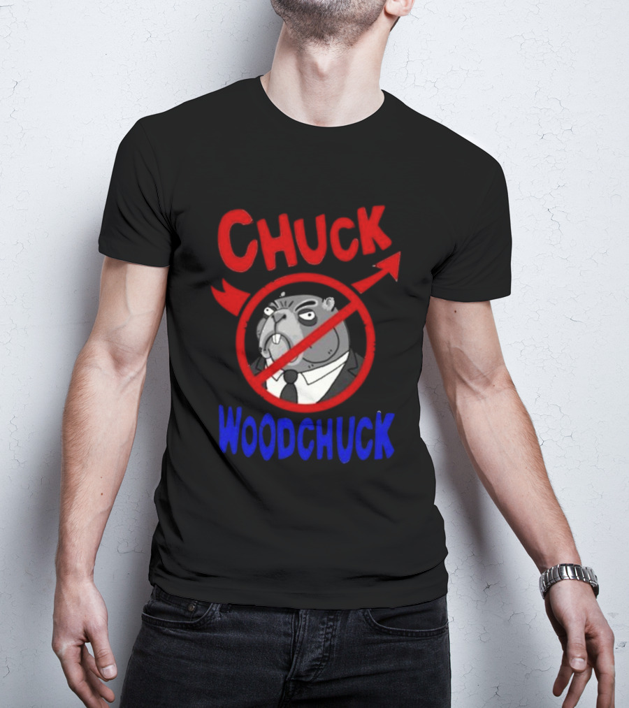 Chuck Woodchuck Bojack Horseman Stop Sign Iconic Fan Reference T-Shirt