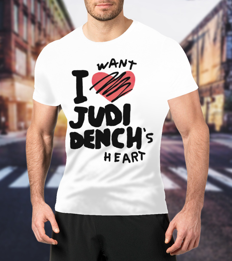 I Love Judi Dench's Heart T-Shirt