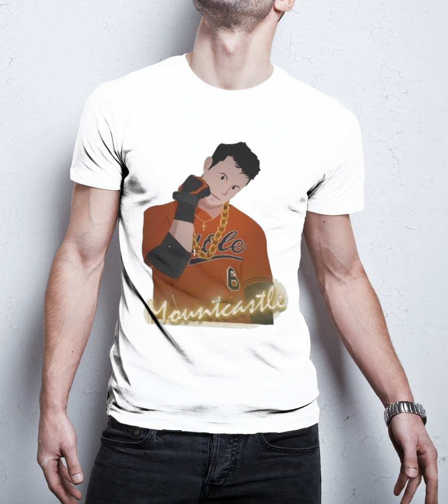 Mountcastle Neon Ryan Mountcastle Orioles Jersey Number Six T-Shirt