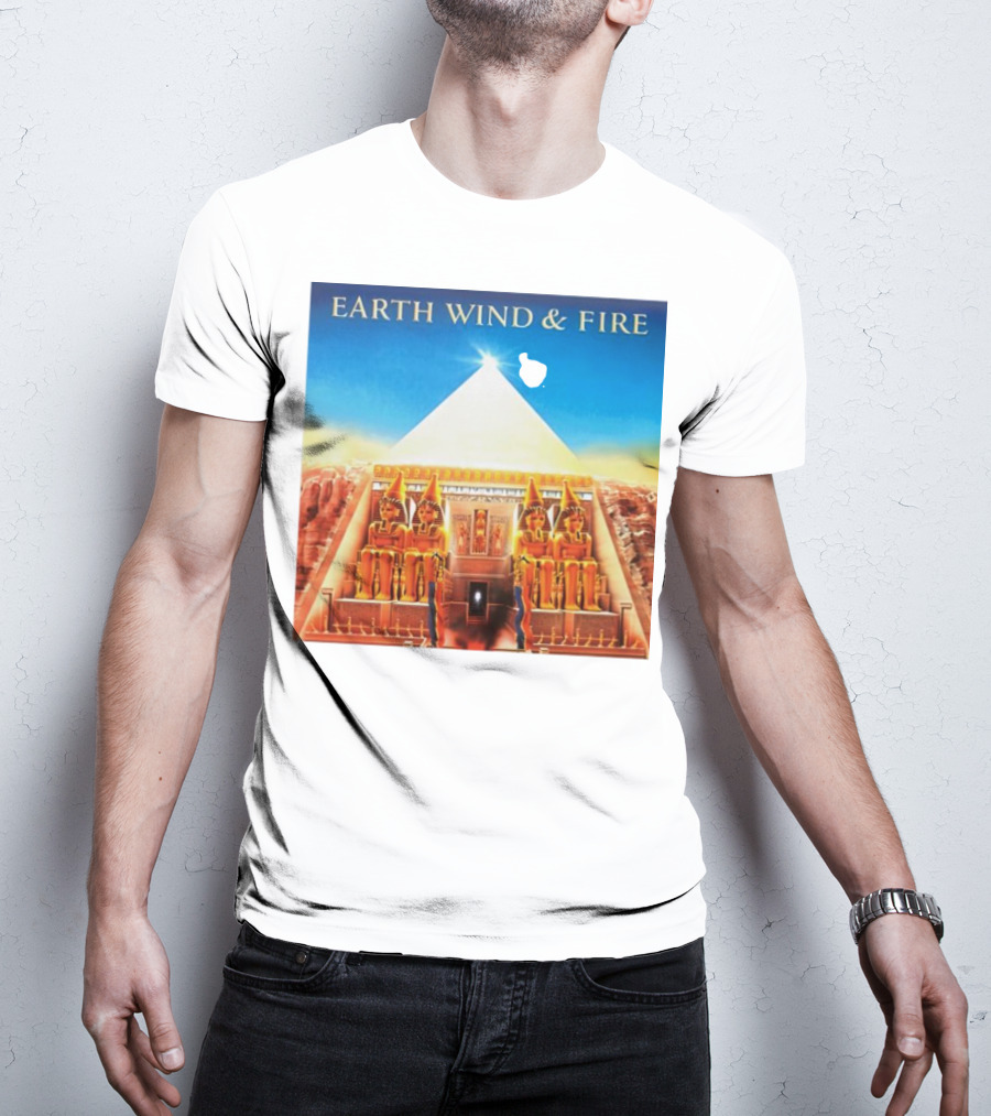 Earth Wind And Fire Pyramid And Sphinx T-Shirt
