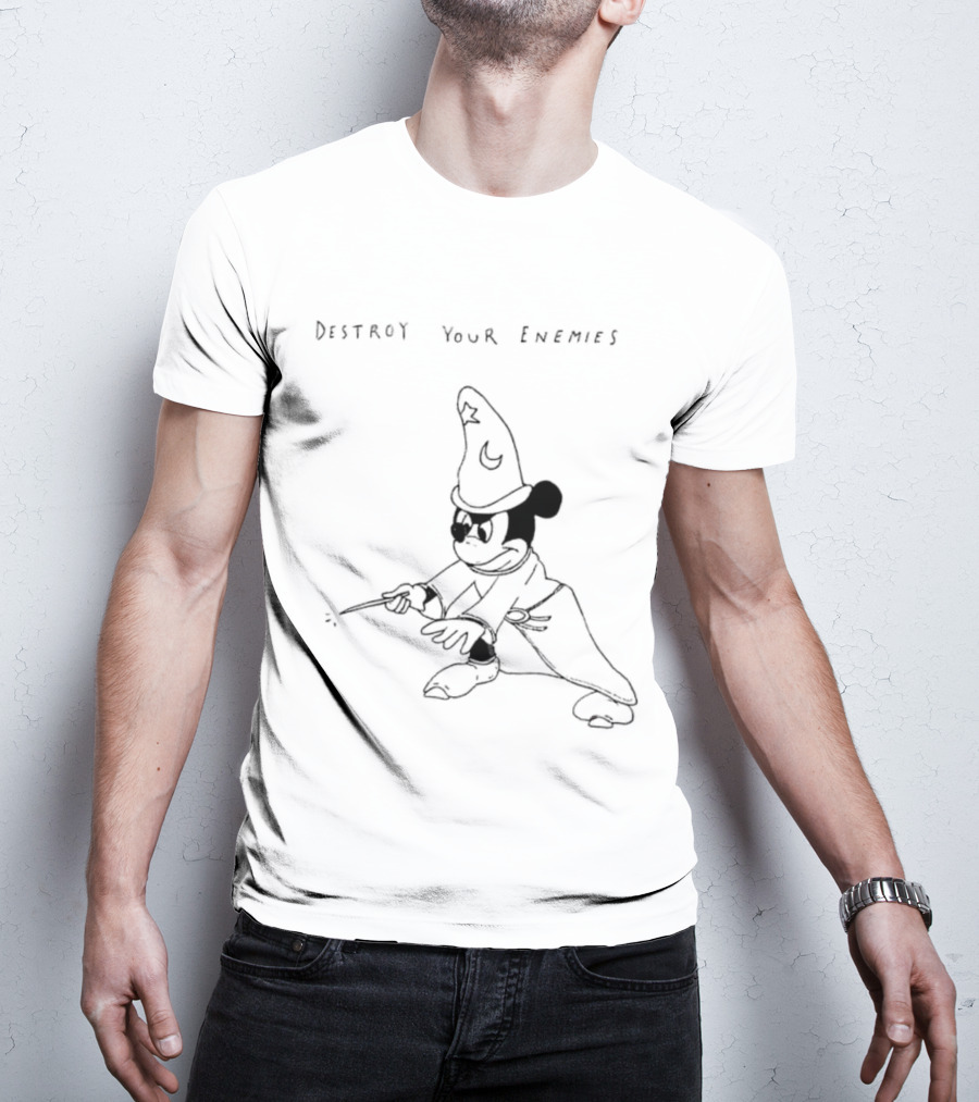 Destroy Your Enemies Sorcerer Magic Mouse T-Shirt