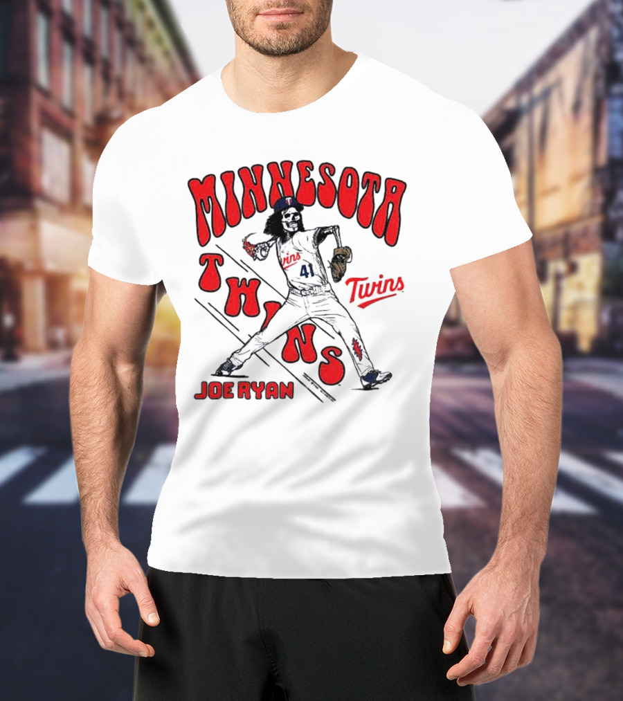 Minnesota Twins Joe Ryan Grateful Dead T-Shirt
