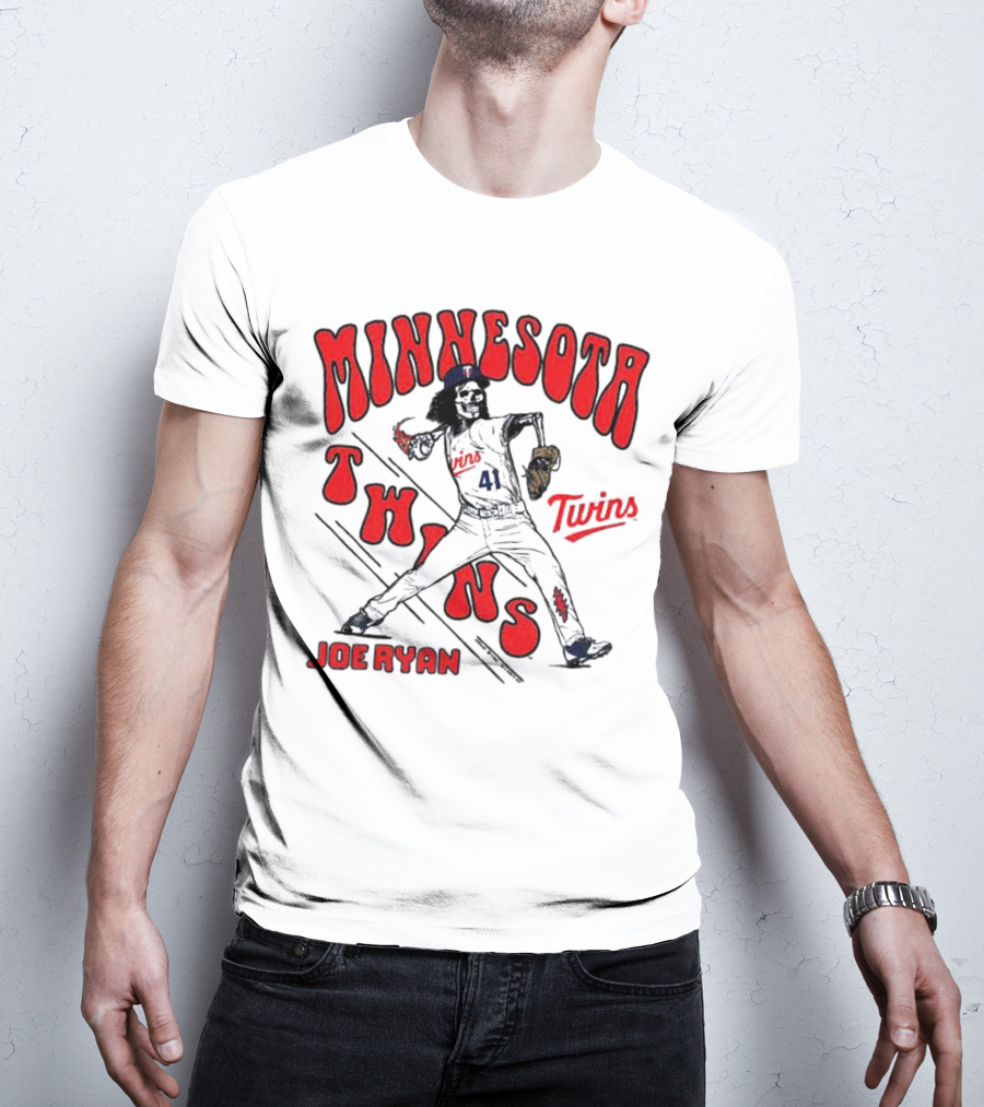 Minnesota Twins Joe Ryan Grateful Dead T-Shirt