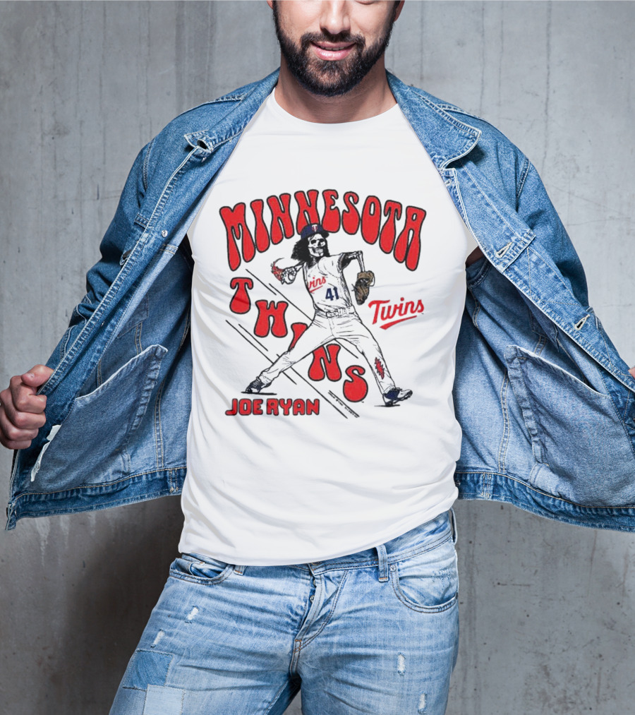 Minnesota Twins Joe Ryan Grateful Dead T-Shirt