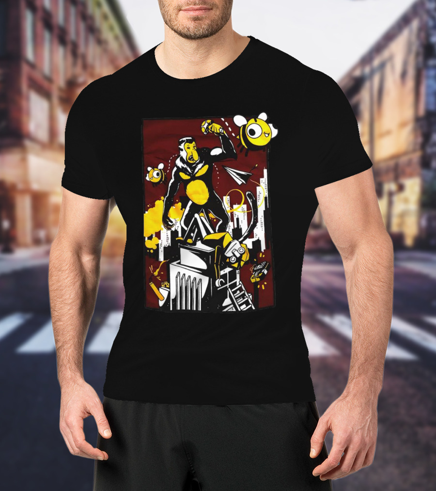 Proboscis Monke Duncan Osie King Kong Bee City Adventure T-Shirt