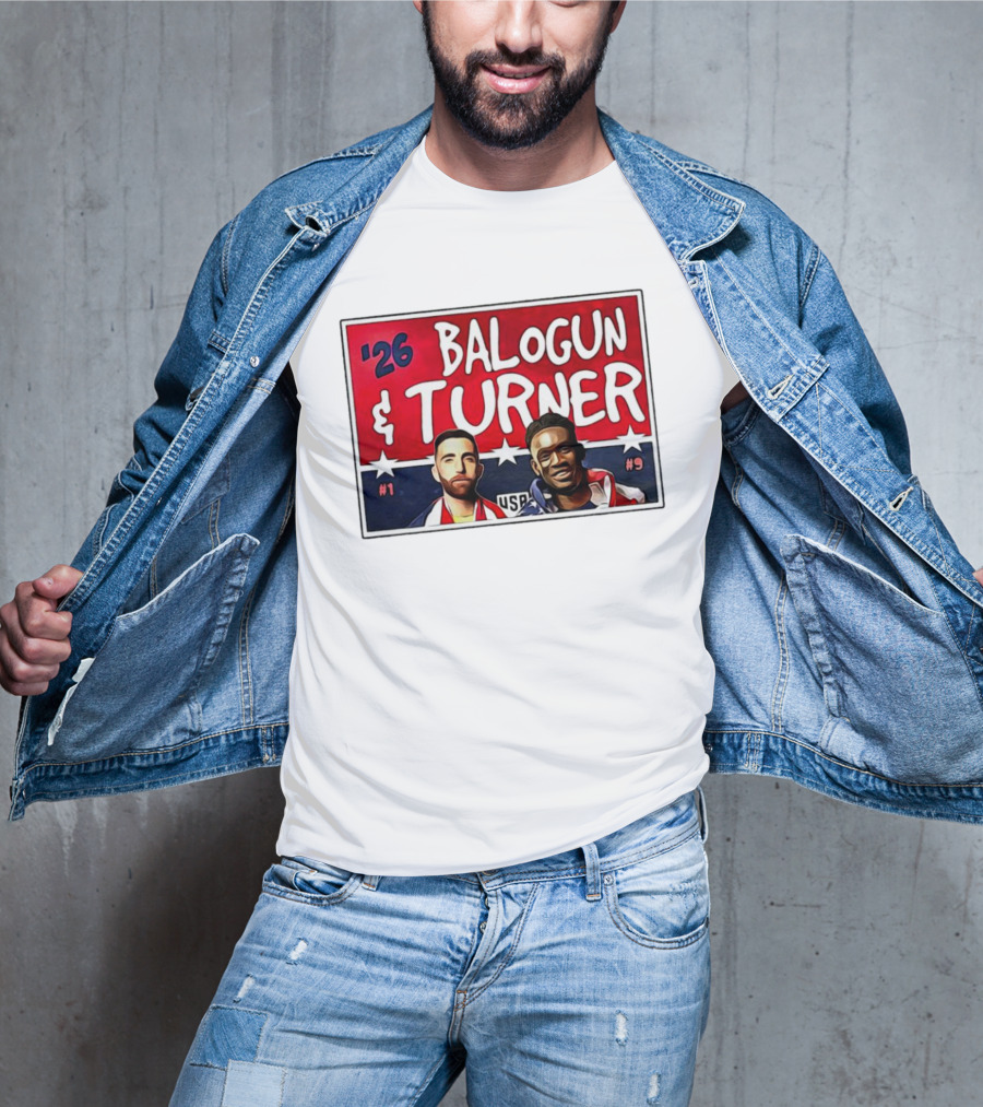 '26 Balogun Turner USA #1 #9 T-Shirt