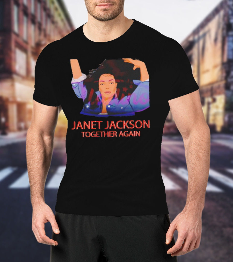 Janet Jackson Together Again Iconic Style Recognition T-Shirt