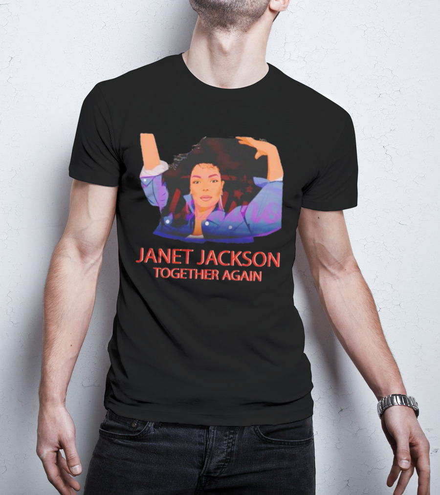 Janet Jackson Together Again Iconic Style Recognition T-Shirt
