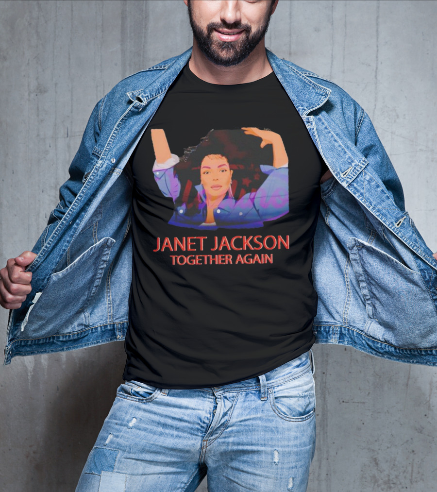 Janet Jackson Together Again Iconic Style Recognition T-Shirt