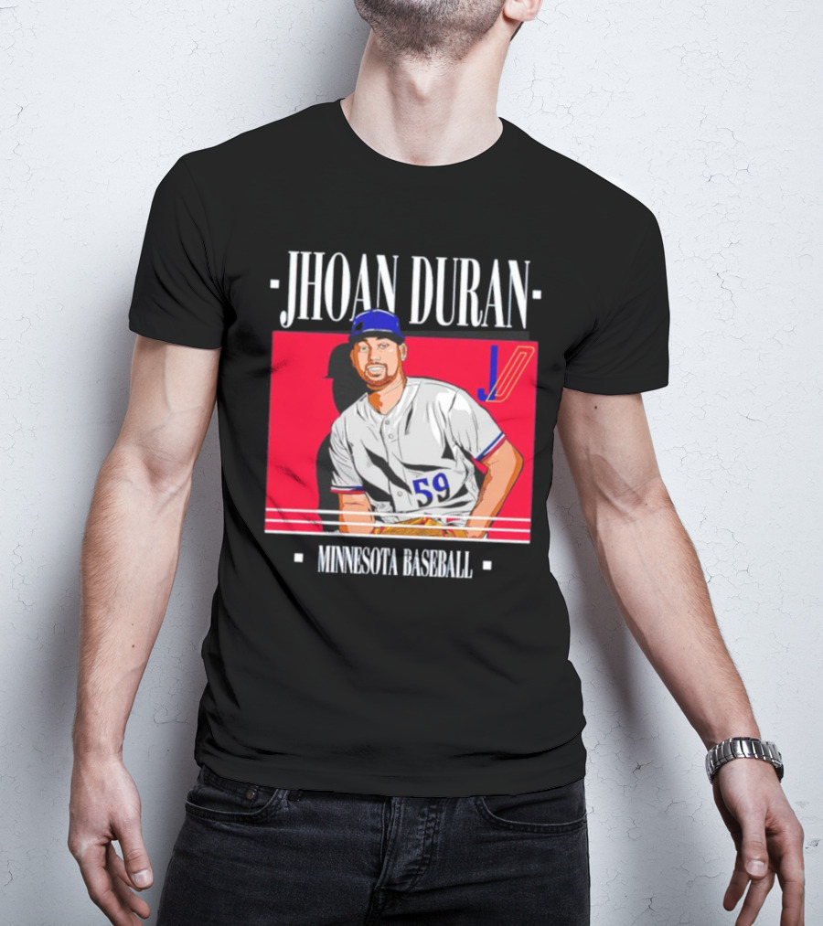 Jhoan Duran 59 Minnesota Baseball T-Shirt