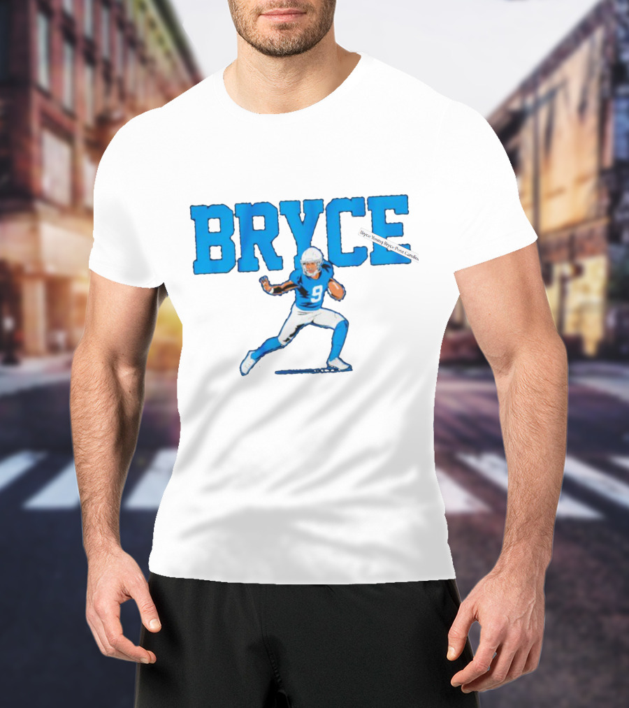 Bryce Young Pose Carolina Panthers Football T-Shirt
