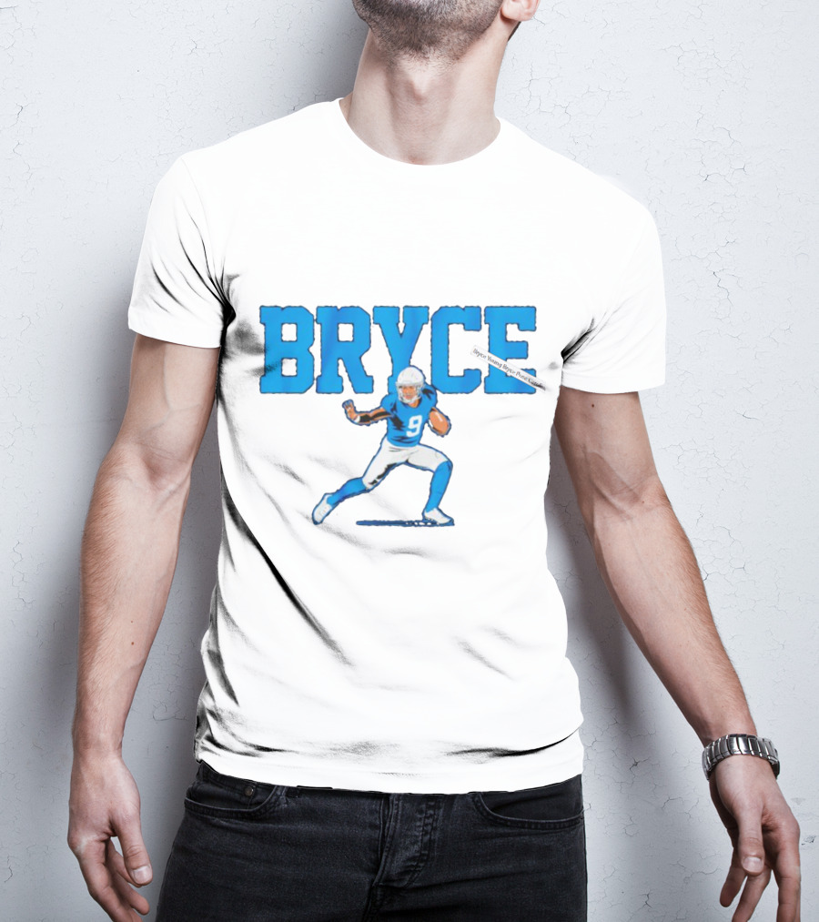 Bryce Young Pose Carolina Panthers Football T-Shirt