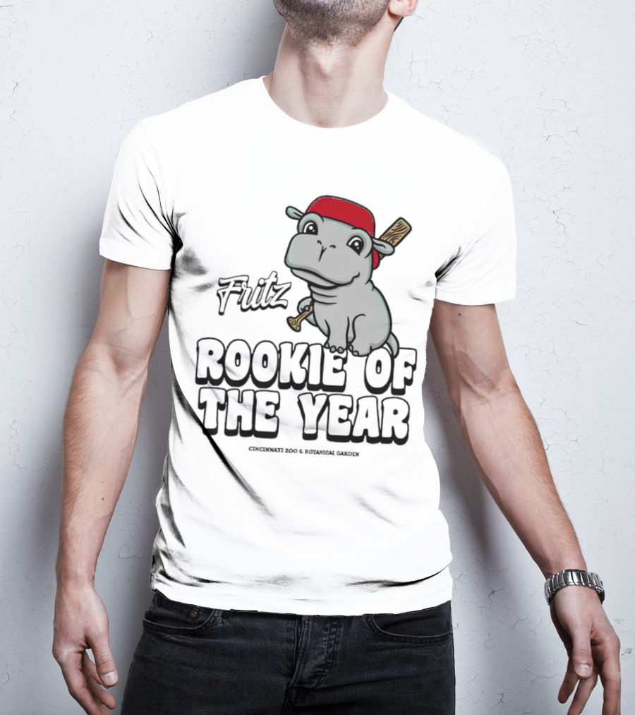 Fritz Rookie Of The Year Cincinnati Zoo Botanical Garden T-Shirt