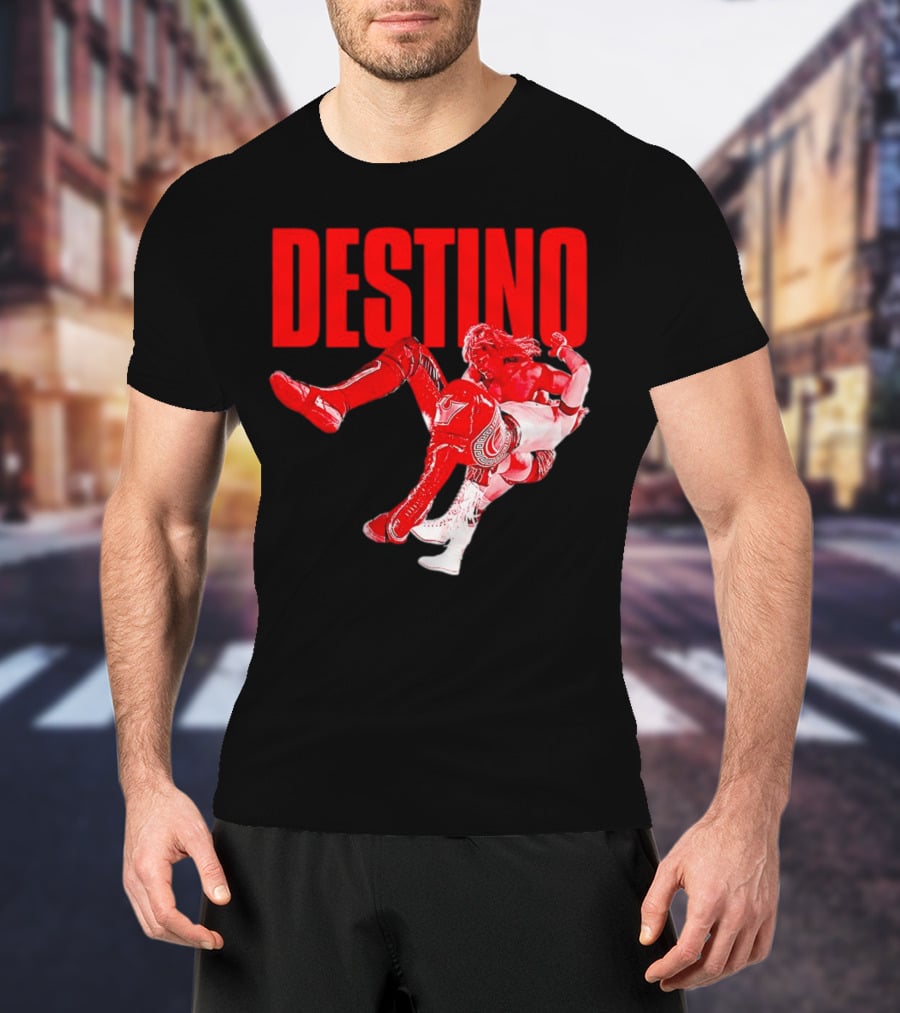 DESTINO Tetsuya Naito Wrestling Finishing Move T-Shirt