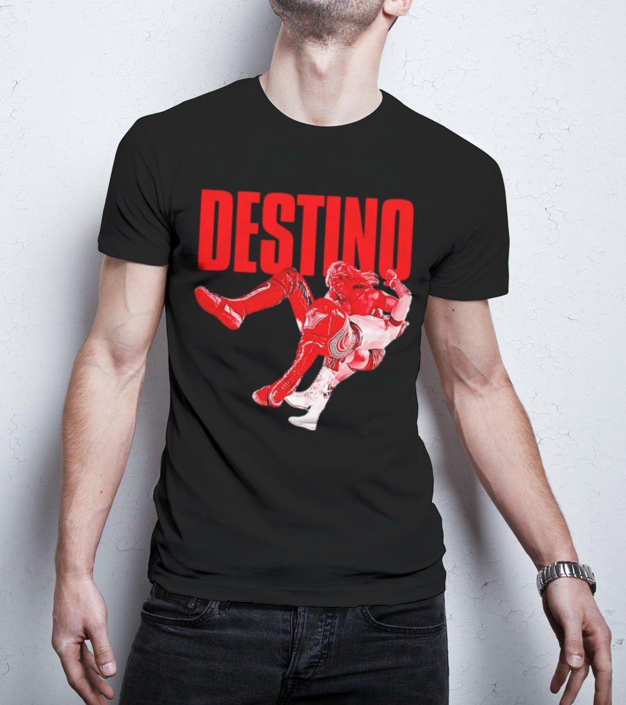 DESTINO Tetsuya Naito Wrestling Finishing Move T-Shirt