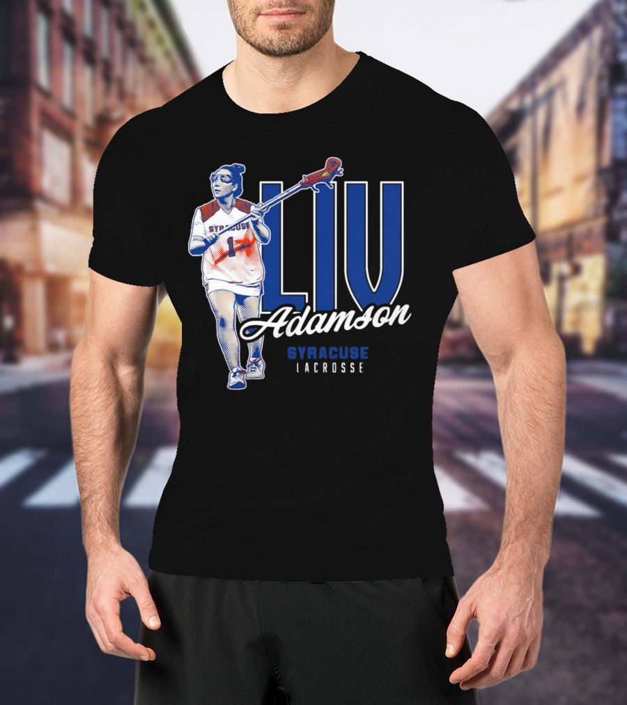 LIV Adamson 1 Syracuse Lacrosse T-Shirt