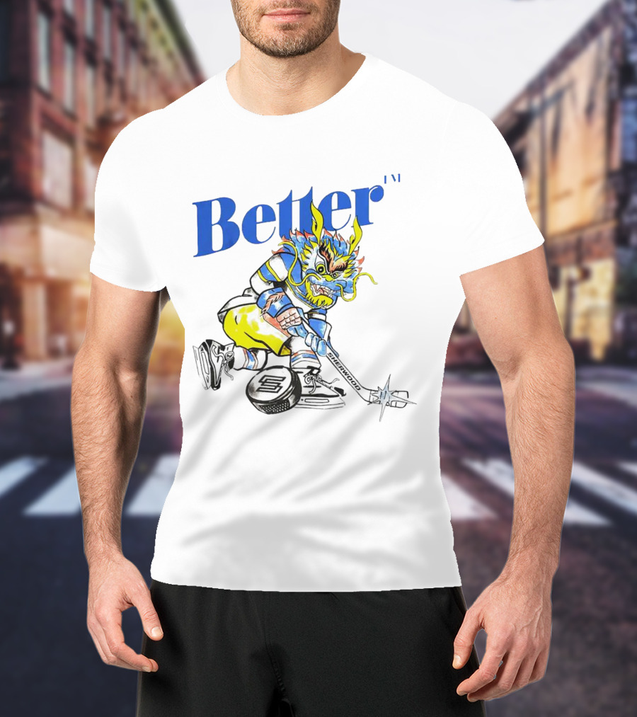 Better Sherwood Lion Hockey Dragon T-Shirt