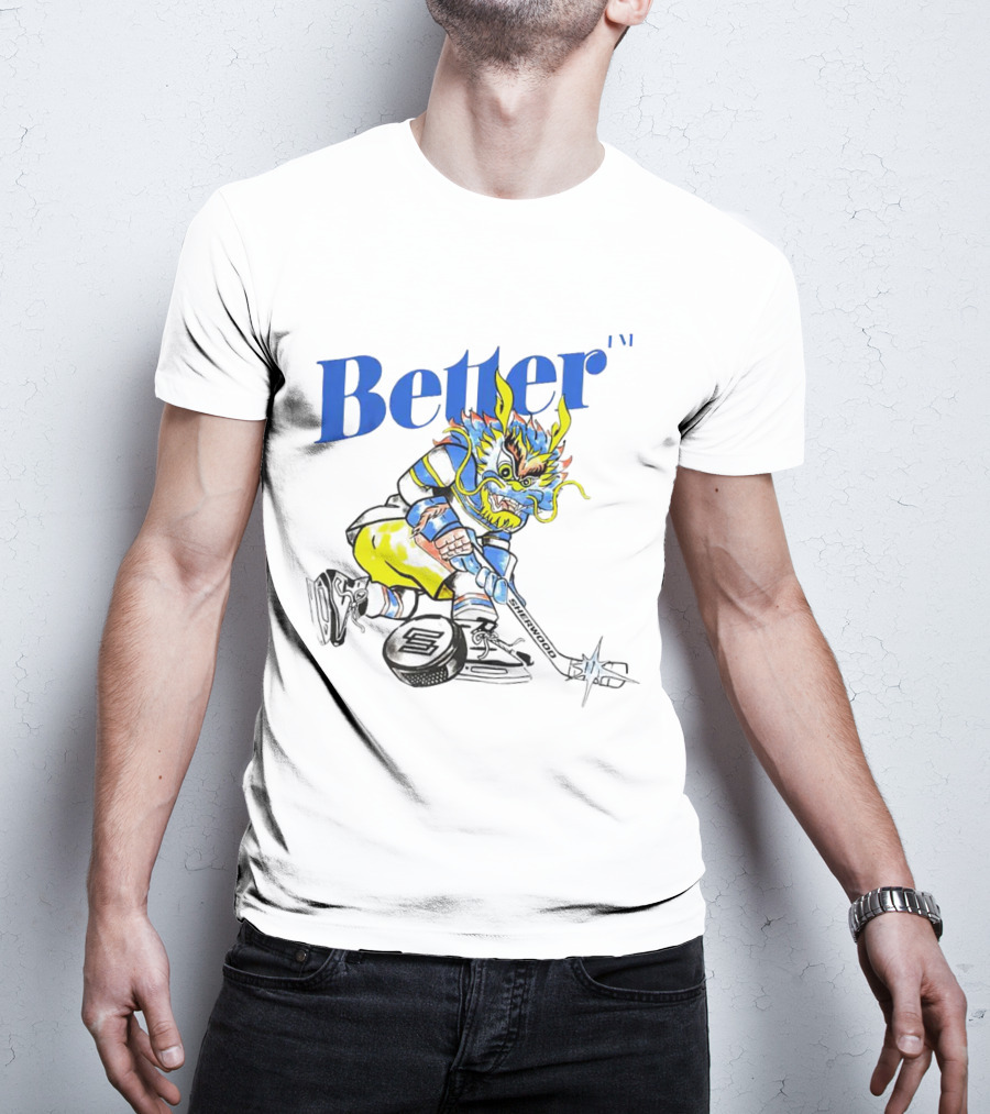 Better Sherwood Lion Hockey Dragon T-Shirt