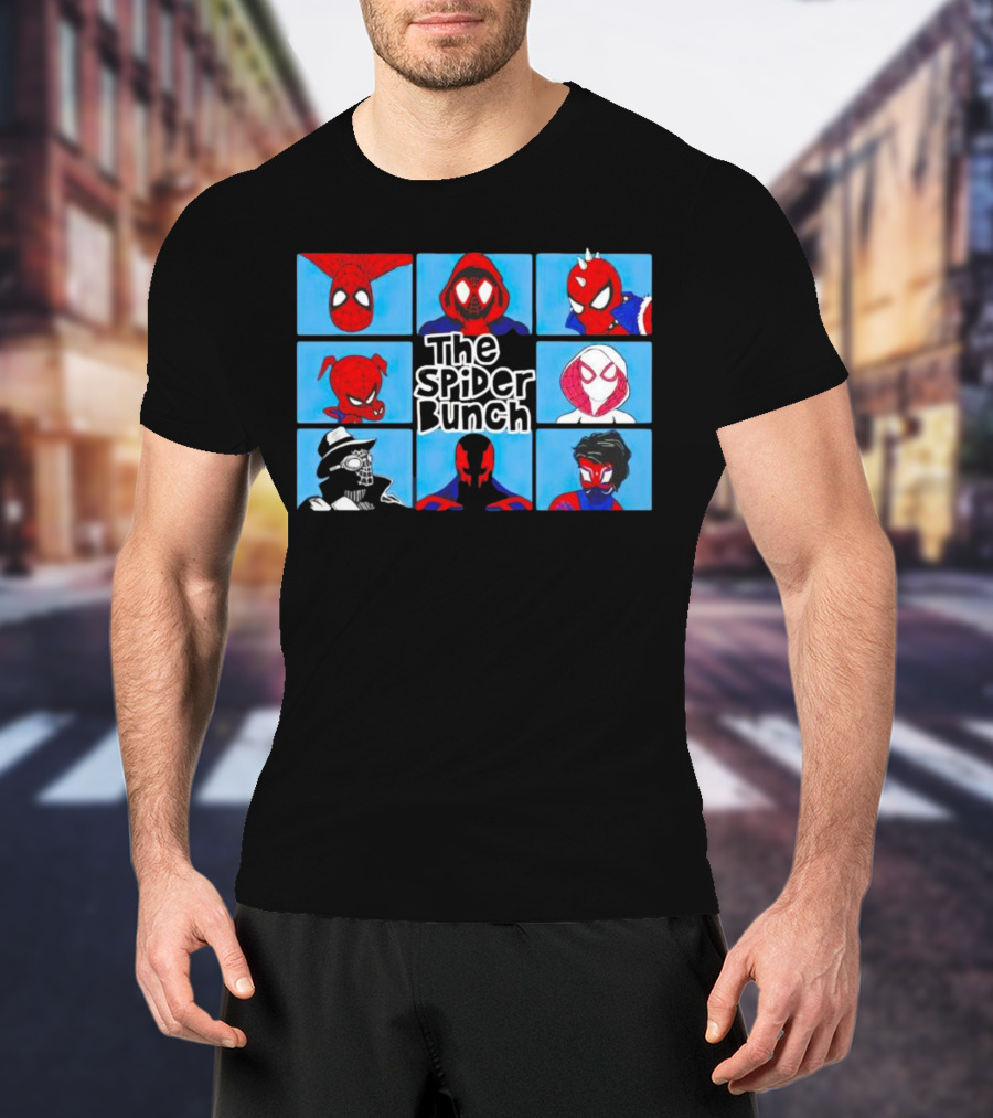 The Spider Bunch Spider-Man Faces Collection T-Shirt