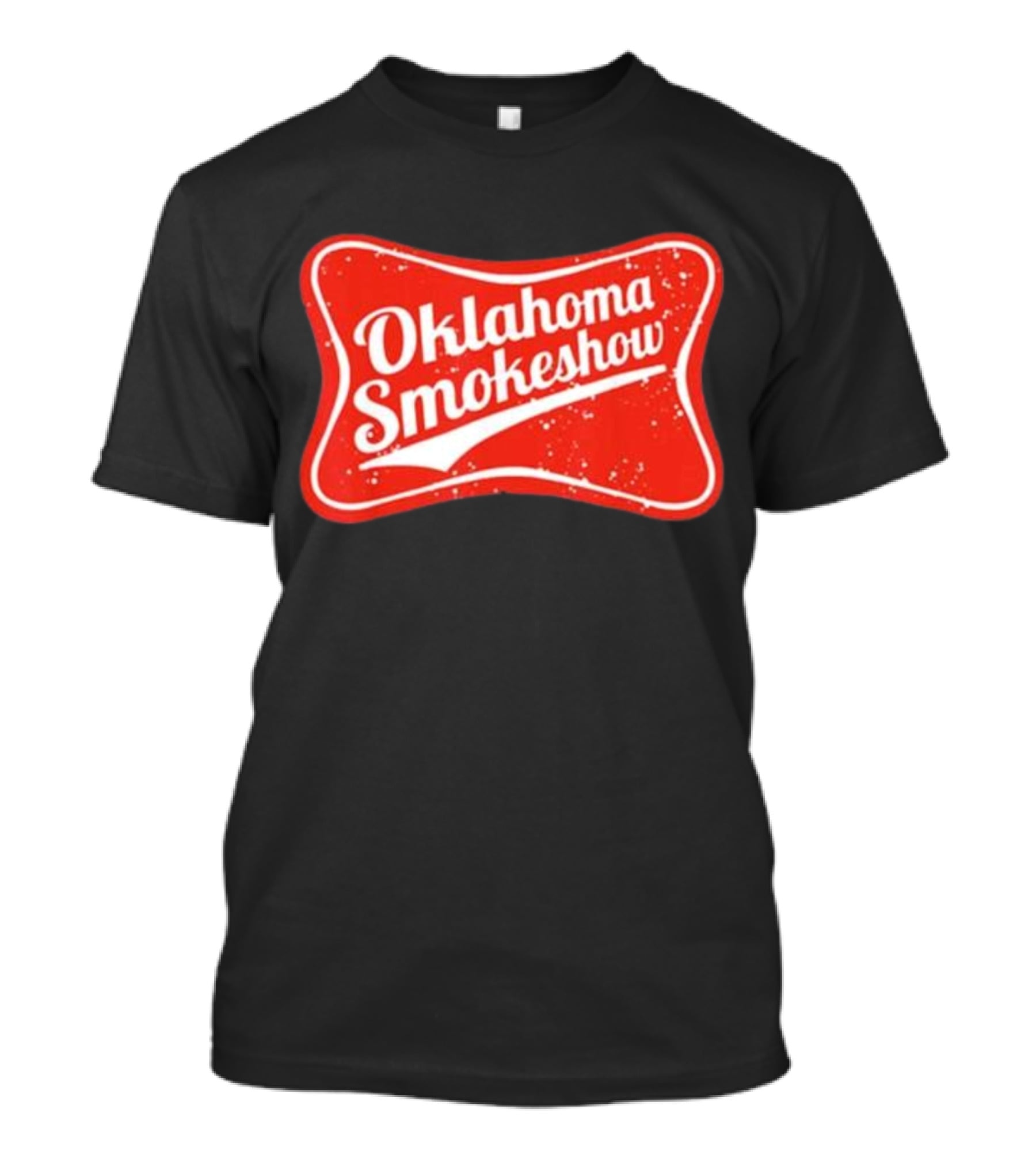 Oklahoma Smokeshow Retro Style Red T-Shirt