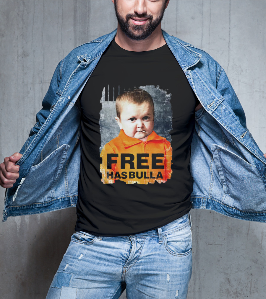 Hasbulla Magomedov Free Hasbulla Orange Jumpsuit T-Shirt